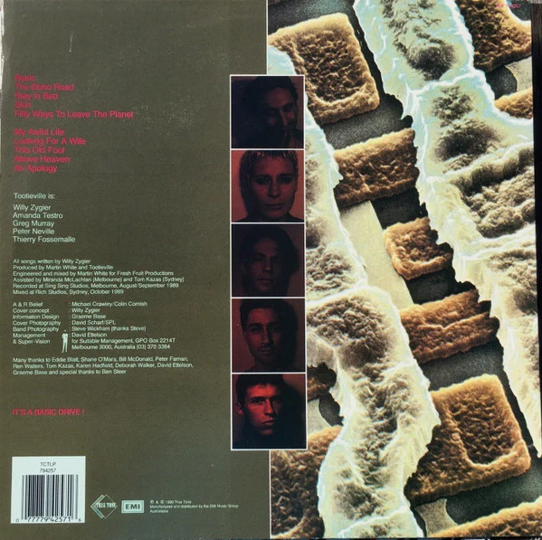 Tootieville – Basic (E/VG+) – LP, AU 1990 - Image 2