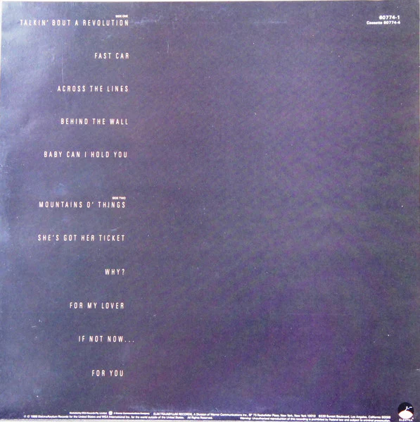 Tracy Chapman – Tracy Chapman (VG/VG+) – LP, AU 1988 - Image 5