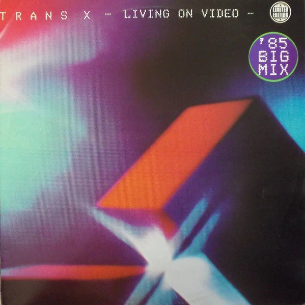 Trans-X – Living On Video ('85 Big Mix) (VG/VG) – 12", Australasia 1985