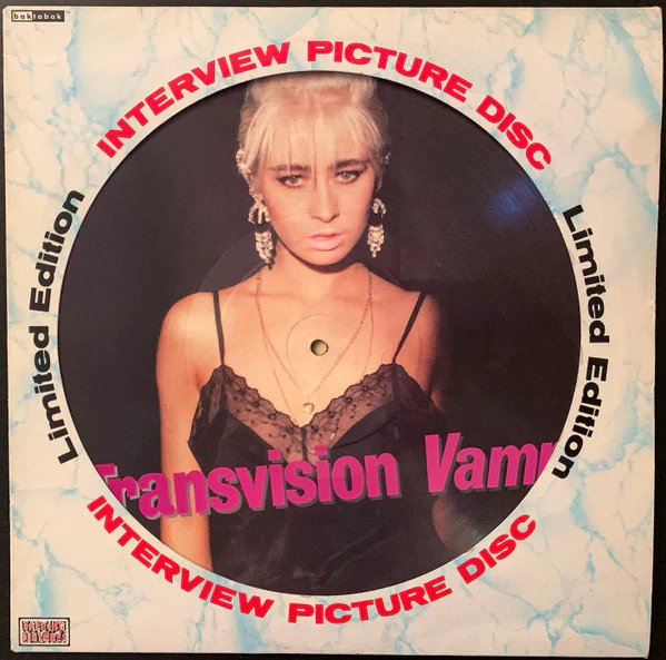 Transvision Vamp – Limited Edition Interview Picture Disc (VG/VG+) – 12", UK 1988 - Image 2