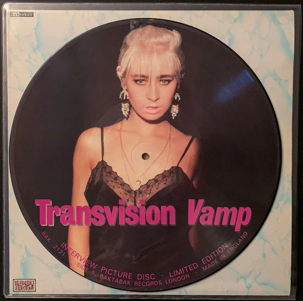 Transvision Vamp – Limited Edition Interview Picture Disc (VG/VG+) – 12", UK 1988 - Image 3