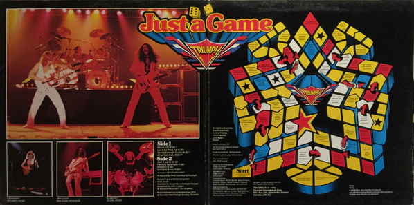 Triumph – Just A Game (VG/VG+) – LP, CA 1979 - Image 2
