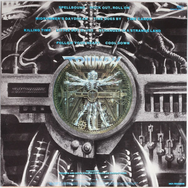 Triumph – Thunder Seven (VG+/VG+) – LP, AU 1984 - Image 2