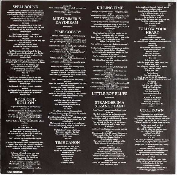Triumph – Thunder Seven (VG+/VG+) – LP, AU 1984 - Image 6