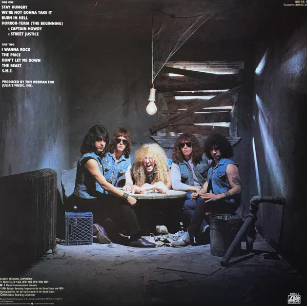 Twisted Sister – Stay Hungry (E/VG+) – LP, AU 1984 - Image 2