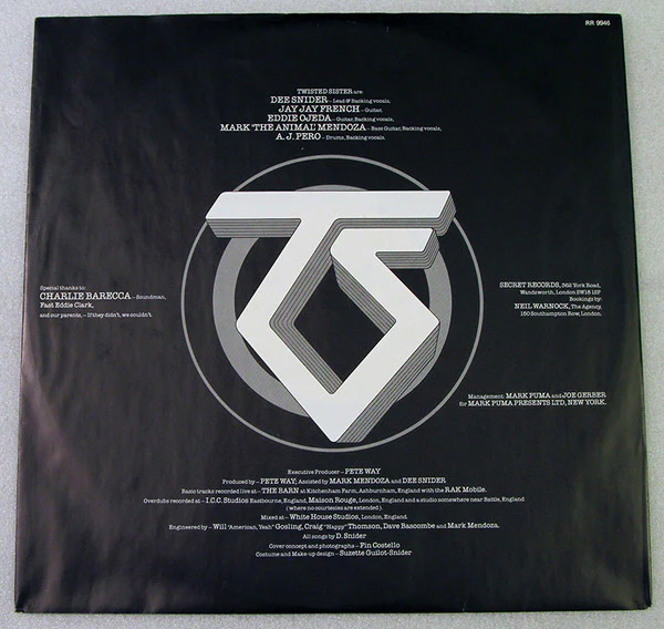 Twisted Sister – Under The Blade (VG/VG+) – LP, Benelux 1982 - Image 5