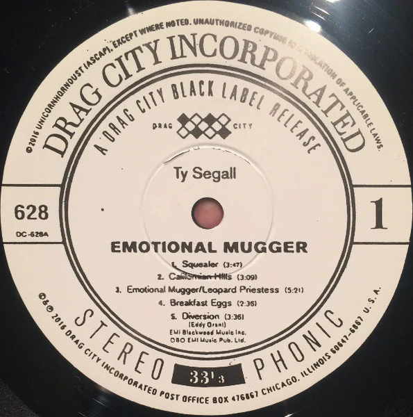 Ty Segall – Emotional Mugger (VG+/VG+) – LP, US 2016 - Image 3