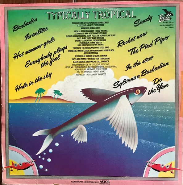 Typically Tropical – Barbados Sky (E/VG+) – LP, AU - Image 2