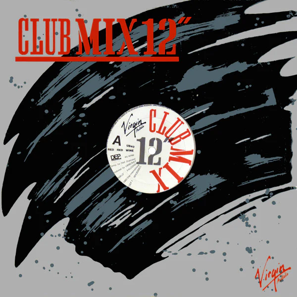 UB40 – Red Red Wine (E/Generic) – 12", AU 1983