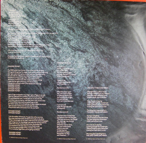 UK – Danger Money (VG+/VG+) – LP, AU 1979 - Image 5