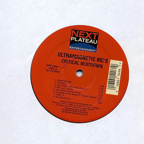 Ultramagnetic MC's – Critical Beatdown (VG/VG+) – LP, US 1997 - Image 3