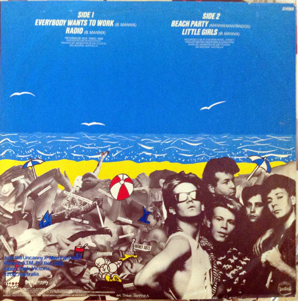 Uncanny X-Men – Beach Party (VG/VG+) – 12", AU 1984 - Image 2