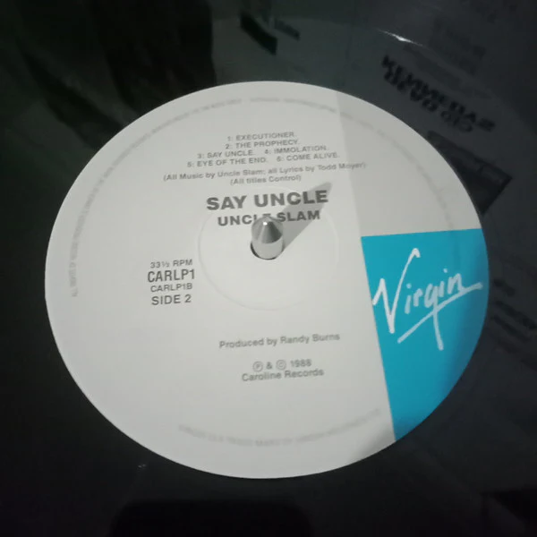 Uncle Slam – Say Uncle (VG/VG+) – LP, AU 1988 - Image 4