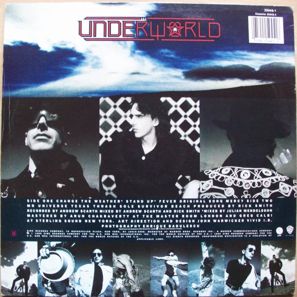 Underworld β Change The Weather (VG+/VG) β LP, AU 1989 - Image 2