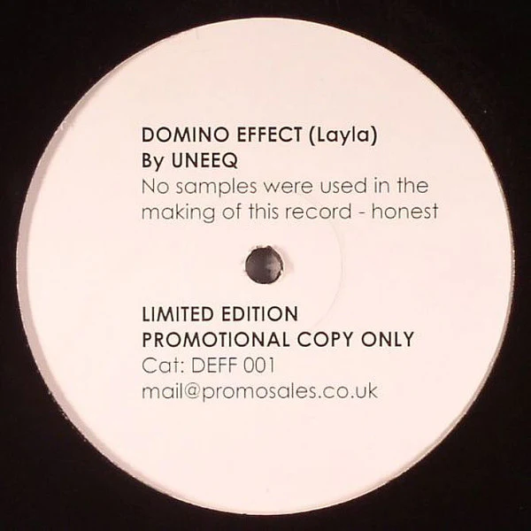 Uneeq – Domino Effect (Layla) (VG+/Generic) – 12", UK 2005