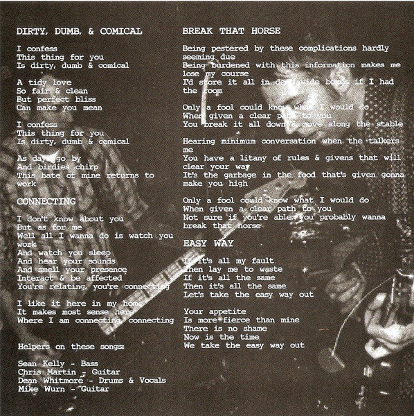 Unnatural Helpers – Dirty, Dumb & Comical (E/E) – 7", US 2008 - Image 4