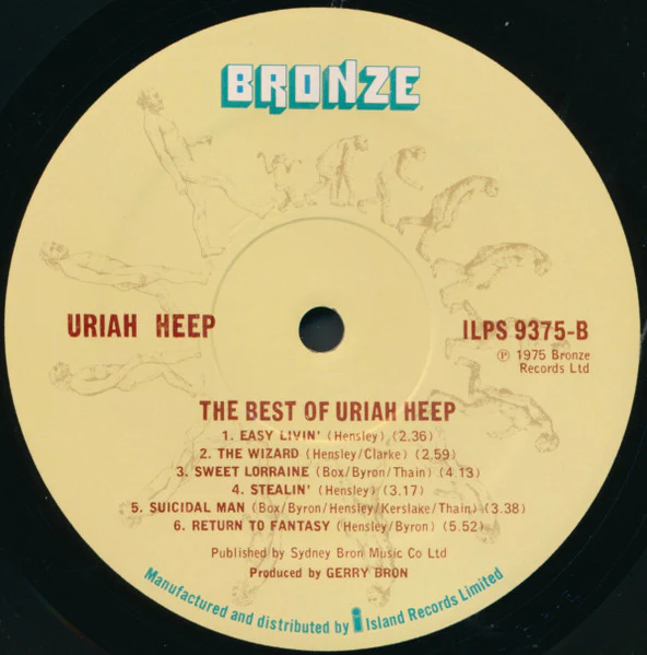 Uriah Heep – The Best Of... (VG+/VG) – LP, UK 1975 - Image 3