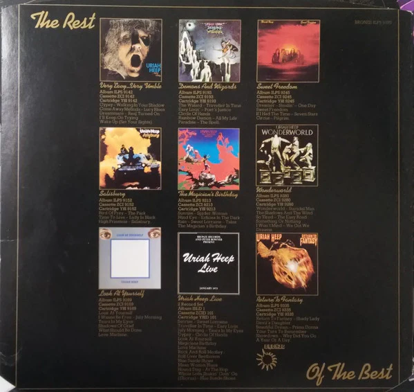 Uriah Heep – The Best Of... (VG+/VG) – LP, UK 1975 - Image 4
