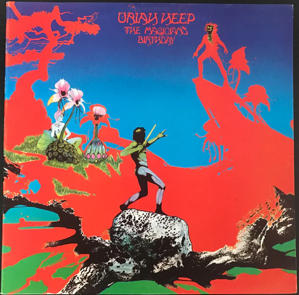 Uriah Heep – The Magician's Birthday (VG+/VG+) – LP, AU 1973
