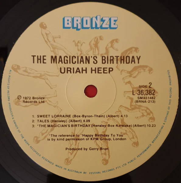 Uriah Heep – The Magician's Birthday (VG+/VG+) – LP, AU 1977 - Image 10