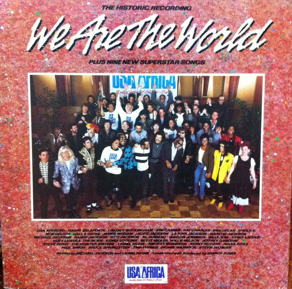 USA For Africa – We Are The World (VG+/VG+) – LP, AU 1985