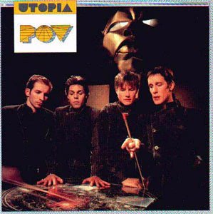 Utopia – P.O.V. (VG+/VG+) – LP, Australasia 1985