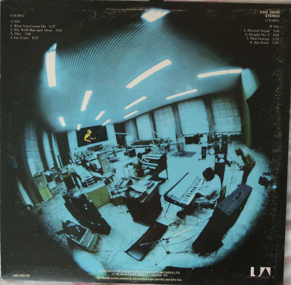 Utopia – Utopia (G+/VG) – LP, UK 1973 - Image 4