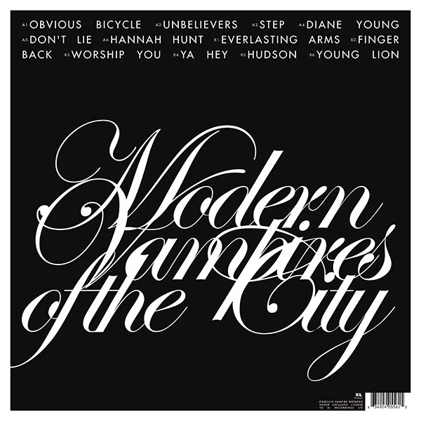 Vampire Weekend – Modern Vampires Of The City (VG+/VG+) – LP, US 2013 - Image 3