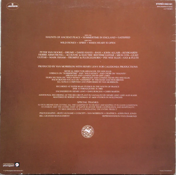 Van Morrison – Common One (VG/VG) – LP, NL 1980 - Image 2