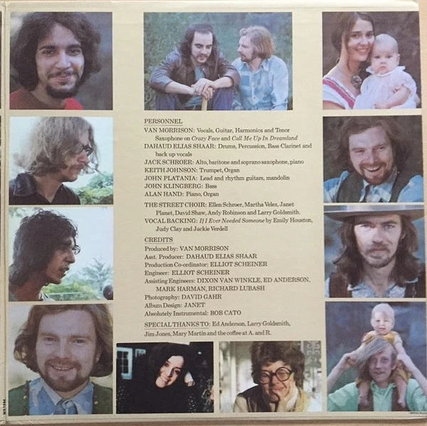 Van Morrison – His Band And The Street Choir (VG/VG+) – LP, US 1975 - Image 3