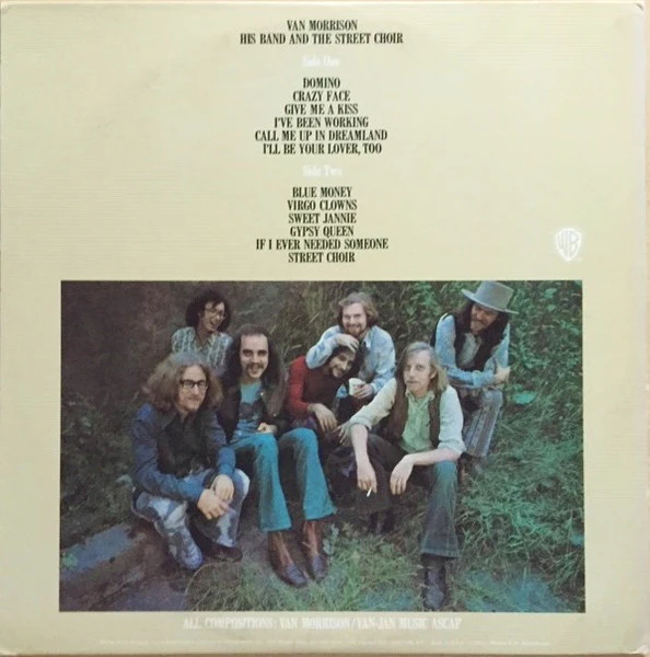 Van Morrison – His Band And The Street Choir (VG/VG+) – LP, US 1975 - Image 4