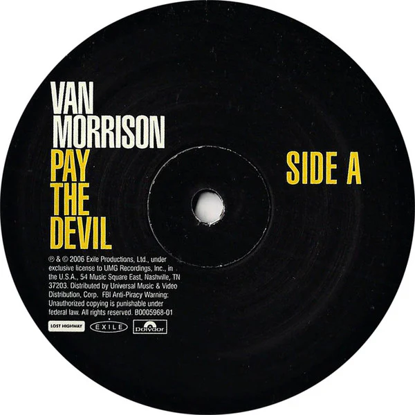 Van Morrison – Pay The Devil (VG+/VG+) – LP, US 2006 - Image 5