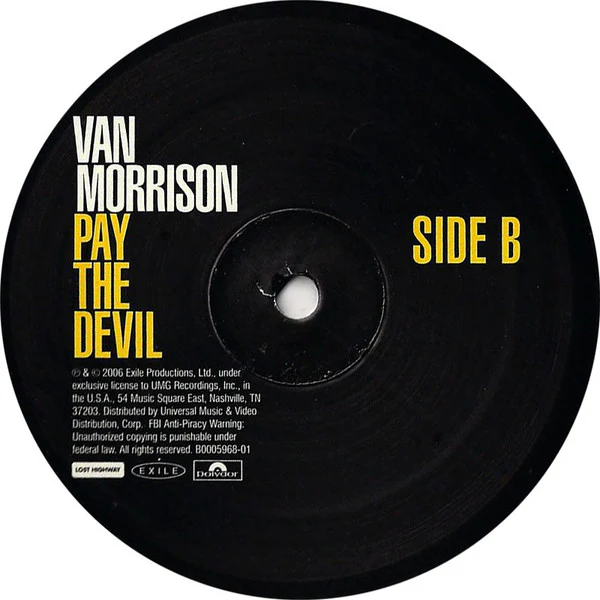 Van Morrison – Pay The Devil (VG+/VG+) – LP, US 2006 - Image 6