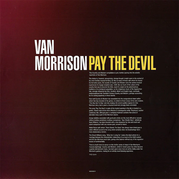 Van Morrison – Pay The Devil (VG+/VG+) – LP, US 2006 - Image 7