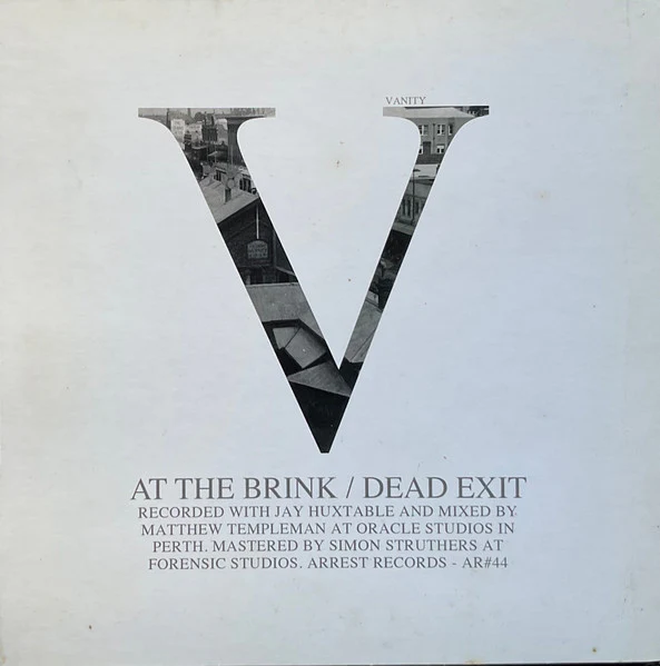 Vanity, Safe Hands – Vanity / Safe Hands (E/E) – 7", AU 2012 - Image 2