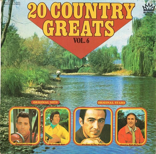 Various – 20 Country Greats Vol. 6 (VG+/VG+) – LP, AU 1972