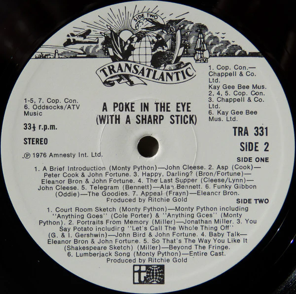 Various – A Poke In The Eye (With A Sharp Stick) (VG+/VG+) – LP, UK 1976 - Image 4