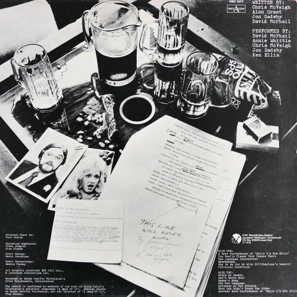 Various – A Record Of It (VG/VG) – LP, NZ 1978 - Image 2