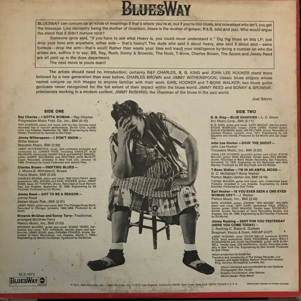 Various – A Taste Of Bluesway (VG+/VG+) – LP, US 1973 - Image 2