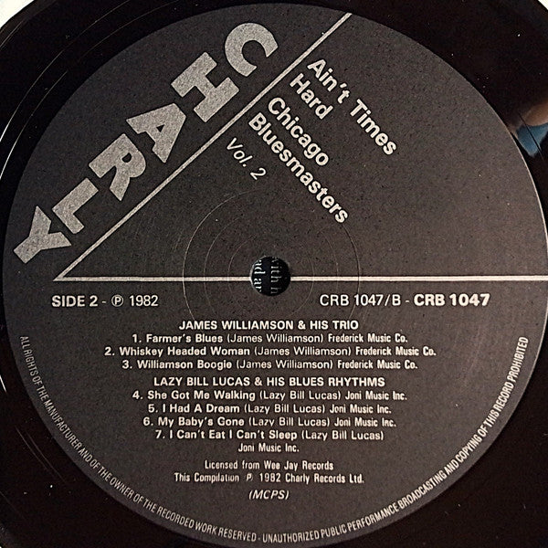 Various – Ain't Times Hard (VG+/VG+) – LP, UK - Image 4