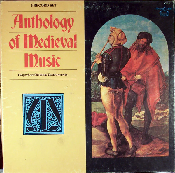 Various – Anthology Of Medieval Music (VG/VG) – 5xLP, US 1981