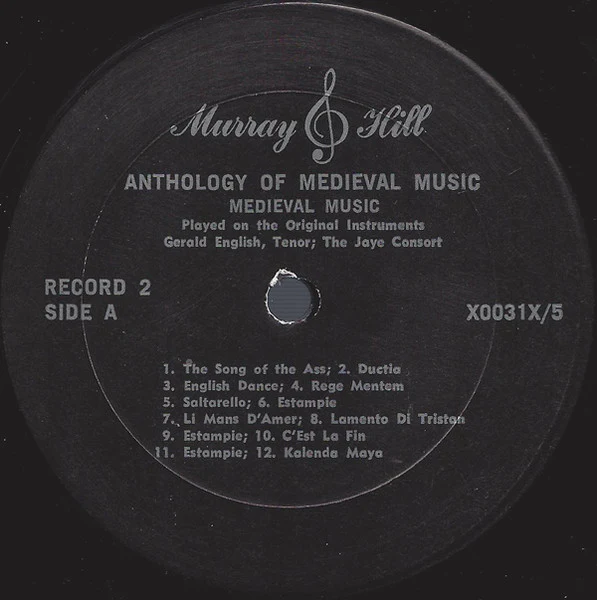Various – Anthology Of Medieval Music (VG/VG) – 5xLP, US 1981 - Image 5