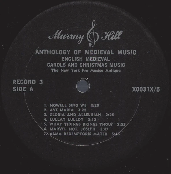 Various – Anthology Of Medieval Music (VG/VG) – 5xLP, US 1981 - Image 7