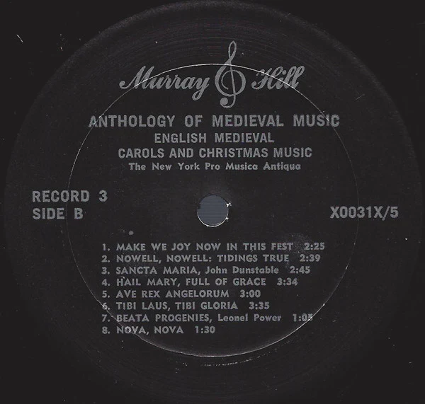 Various – Anthology Of Medieval Music (VG/VG) – 5xLP, US 1981 - Image 8