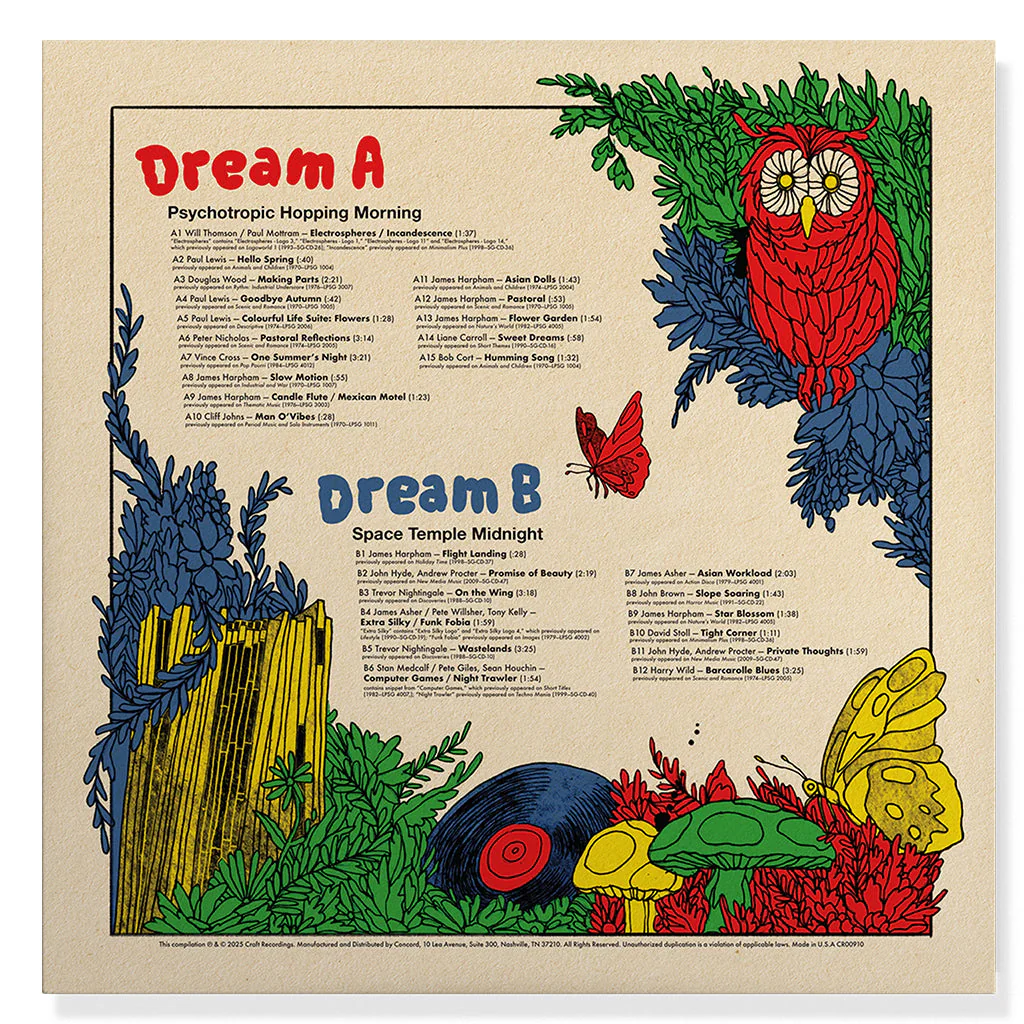 Various Artists –Dream A Dream With Studio G: Cratedigger’s Archive (1970-2009, Apple Red vinyl) - Image 2