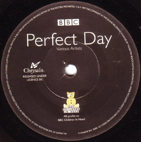 Various Artists – Perfect Day '97 (E/VG+) – 7", UK 1997 - Image 3