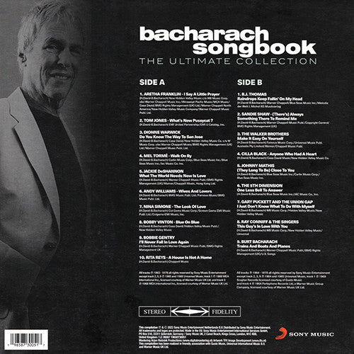 Various – Bacharach Songbook - The Ultimate Collection (VG/E) – LP, EU 2022 - Image 2