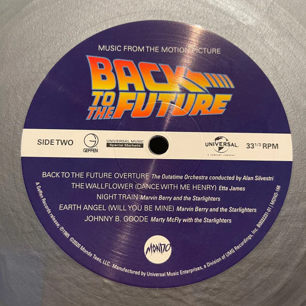 Various – Back To The Future (Music From The Motion Picture Soundtrack) (M/VG) – LP, US 2020 - Image 4
