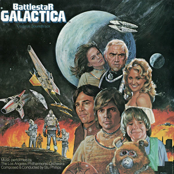 Various – Battlestar Galactica (Original Soundtrack) (VG+/VG+) – LP, AU