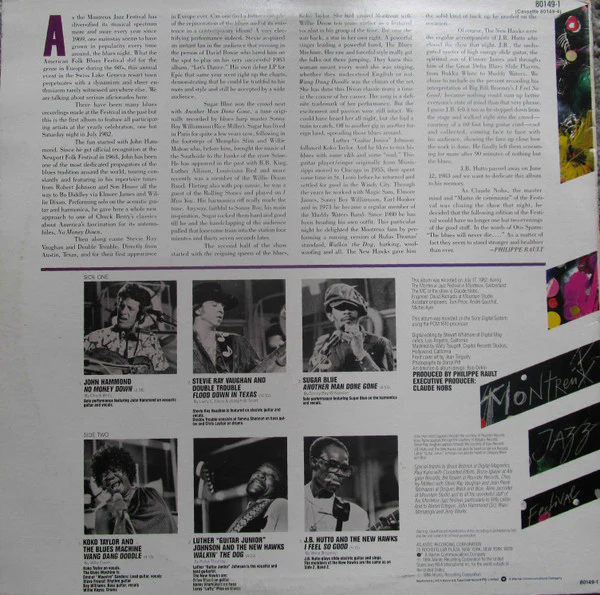 Various – Blues Explosion (VG+/VG+) – LP, AU 1984 - Image 2